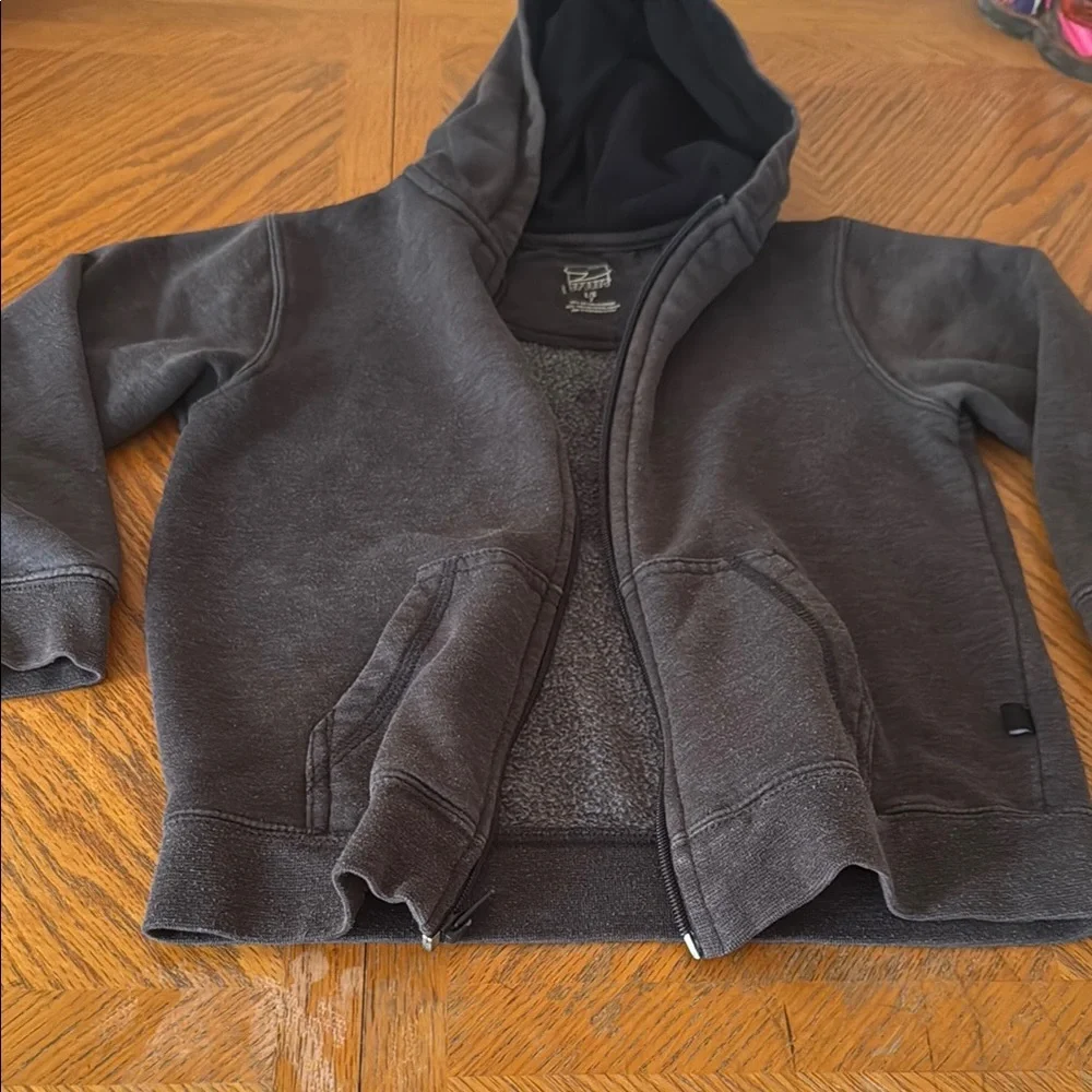 Kids Dark Grey Hoodie
